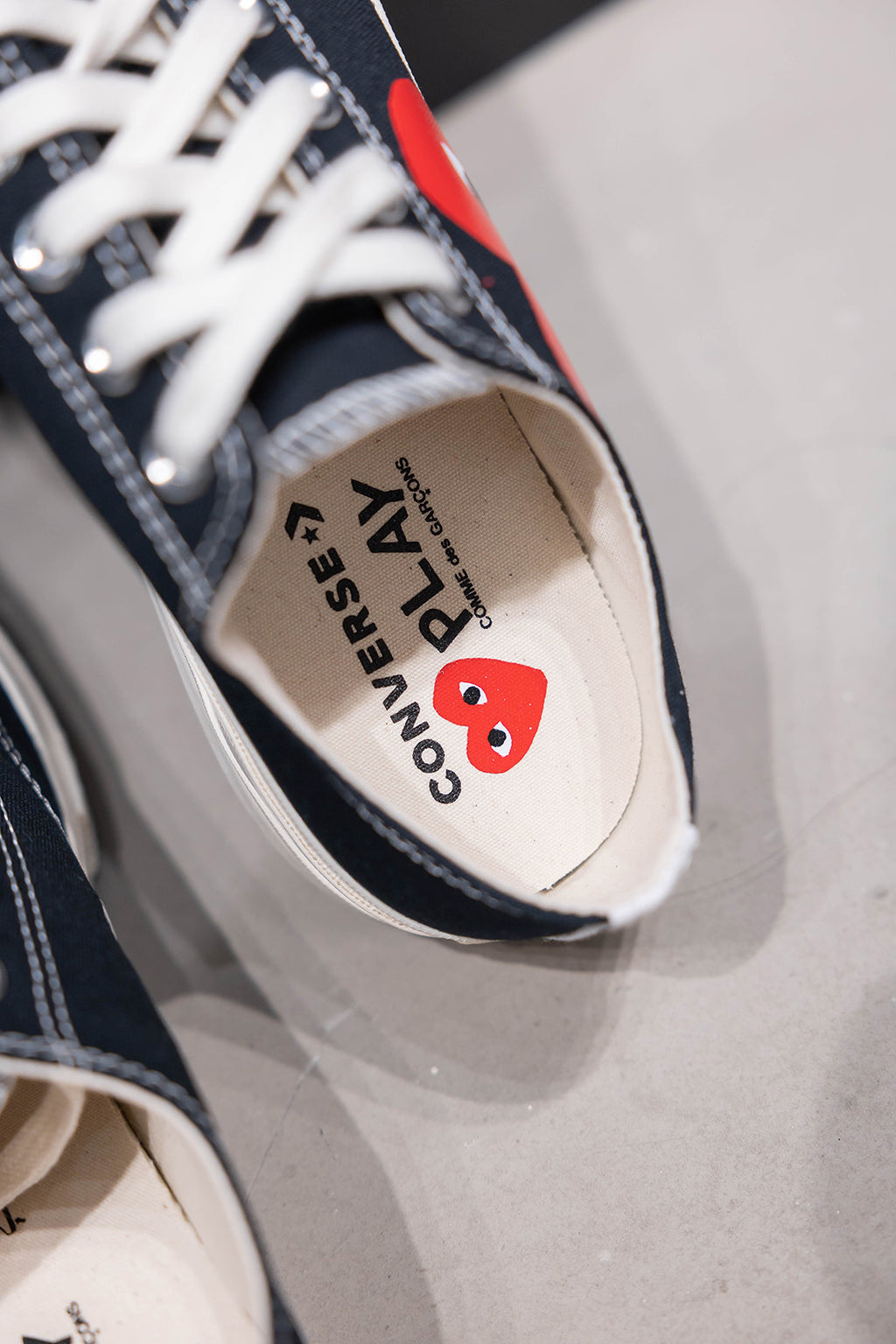 CHUCK 70 CDG OX BLACK/RED/EGRET