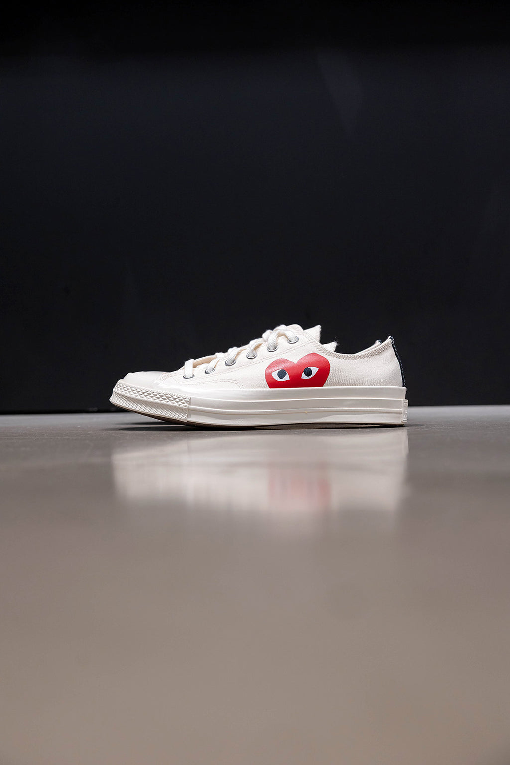 CHUCK 70 CDG OX MILK/ RED/ BLACK