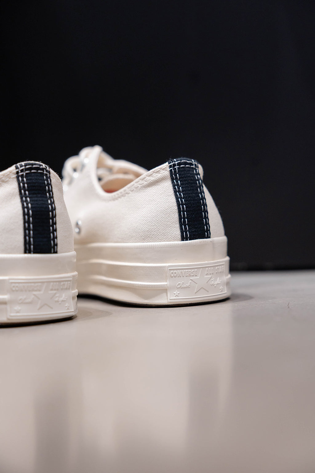 CHUCK 70 CDG OX MILK/ RED/ BLACK