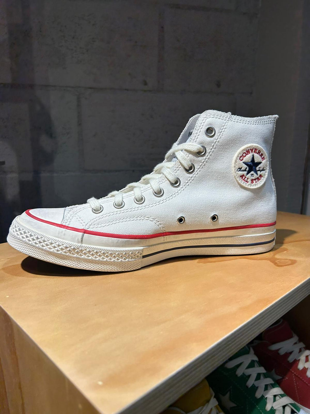 CHUCK 70 HI VINTAGE WHITE/EGRET